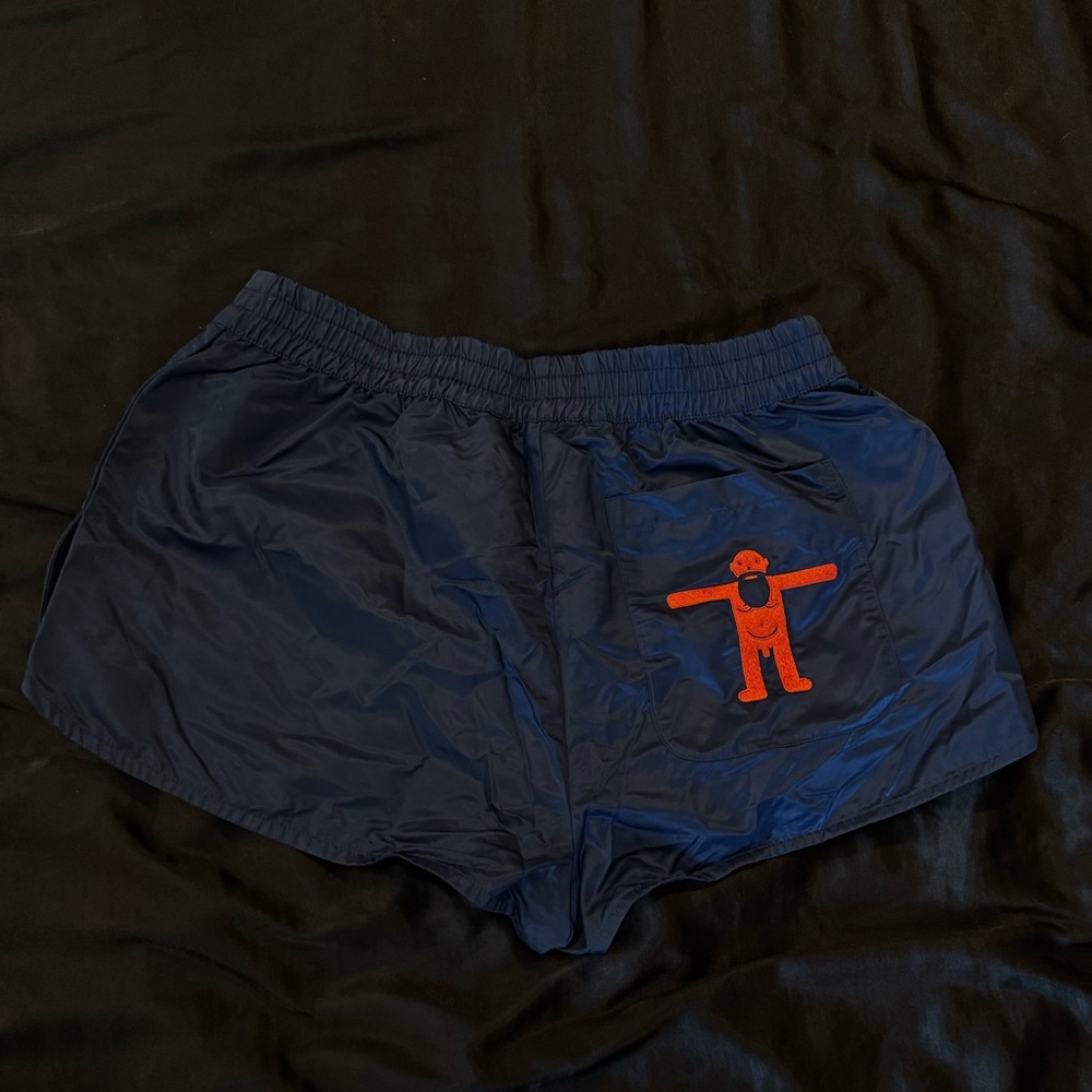 Walter Van Beirendonck Mirror SS2021 Ghosts Whisper Loud Sport Shorts